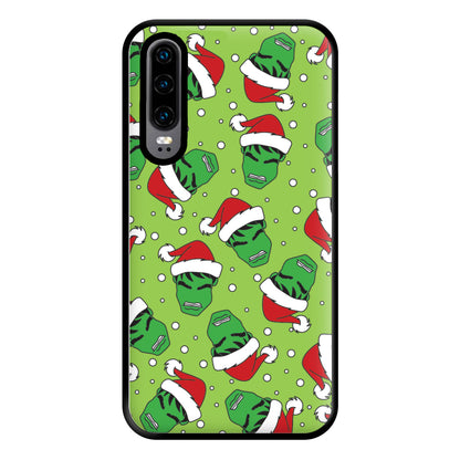 Green Christmas Pattern Phone Case for Huawei P30