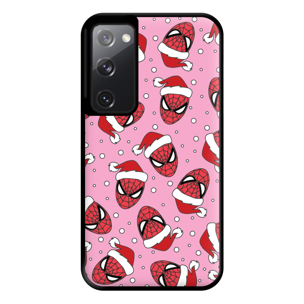 Spider Christmas Pattern Phone Case for Galaxy S20FE