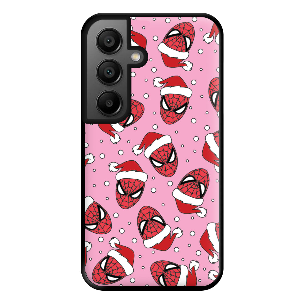 Spider Christmas Pattern Phone Case for Google Pixel 8