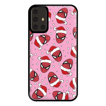 Spider Christmas Pattern Phone Case for Galaxy A71