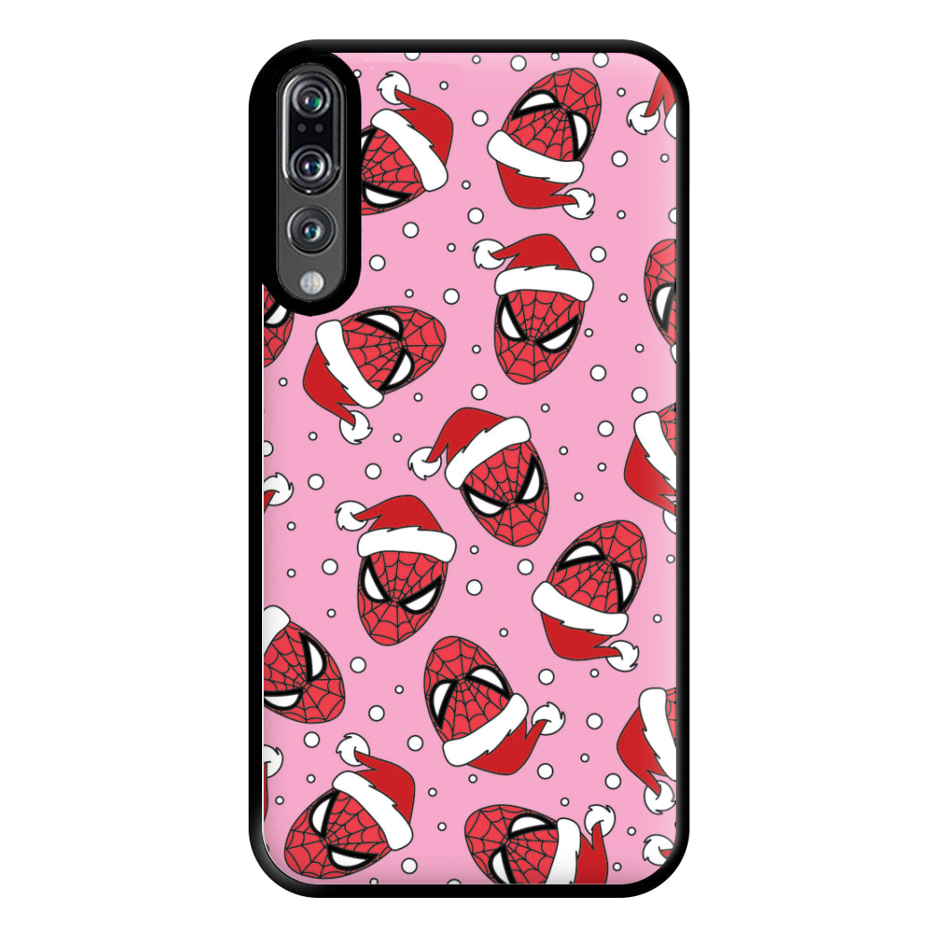 Spider Christmas Pattern Phone Case for Huawei P20 Pro