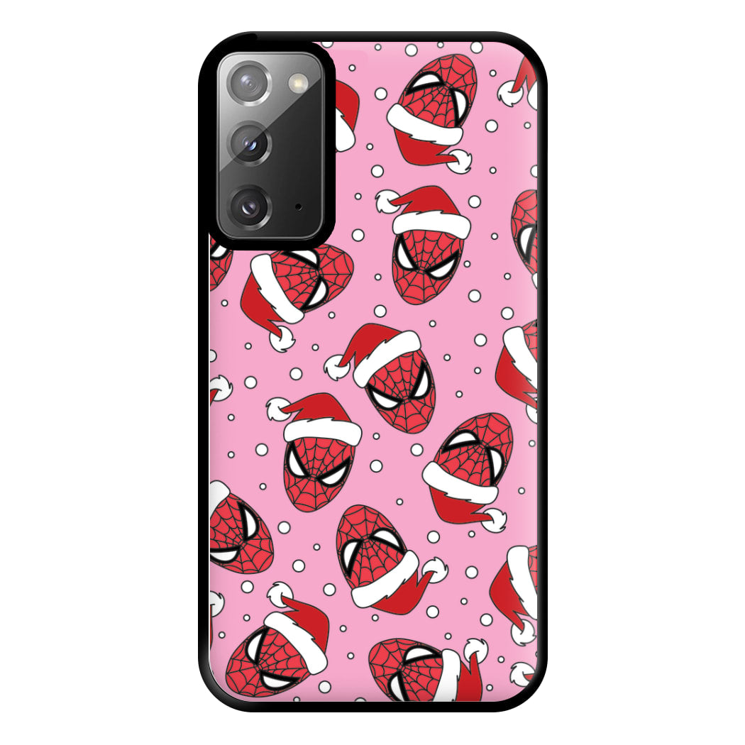 Spider Christmas Pattern Phone Case for Galaxy Note 20 Ultra