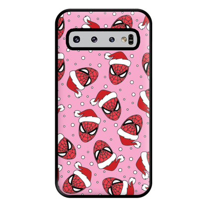 Spider Christmas Pattern Phone Case for Galaxy S10 Plus