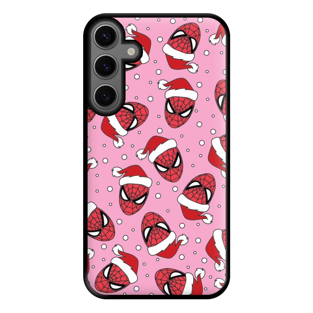 Spider Christmas Pattern Phone Case for Galaxy S23FE