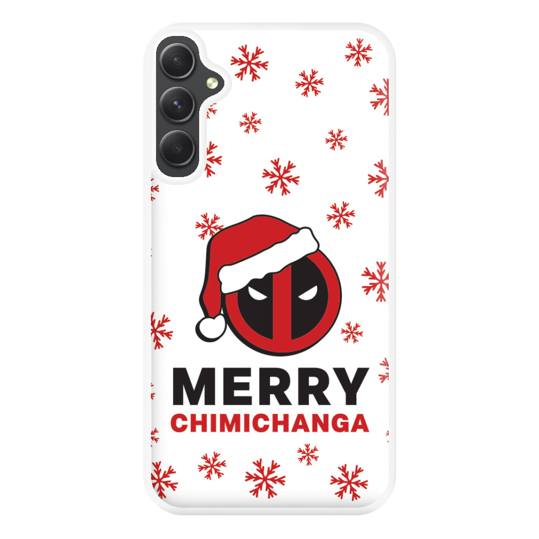 Merry Chimichanga Phone Case for Galaxy A54