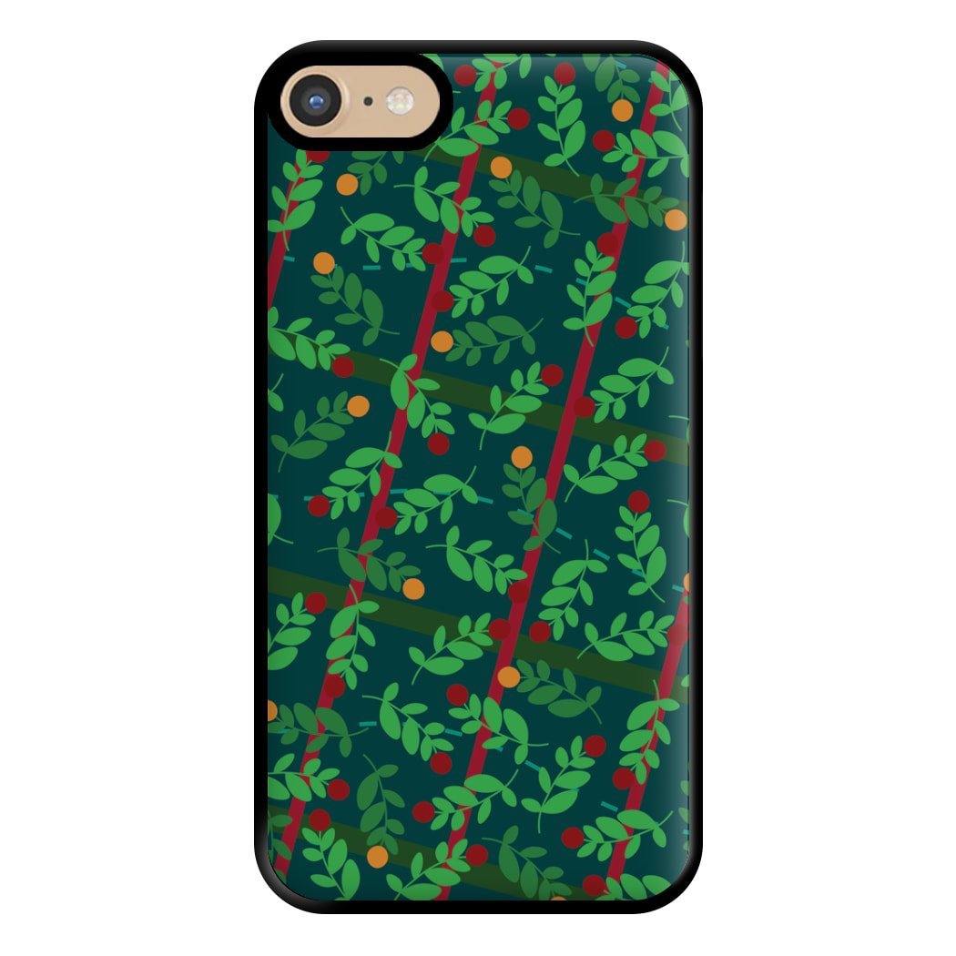 Mistletoe Pattern Phone Case for iPhone 6 / 7 / 8 / SE