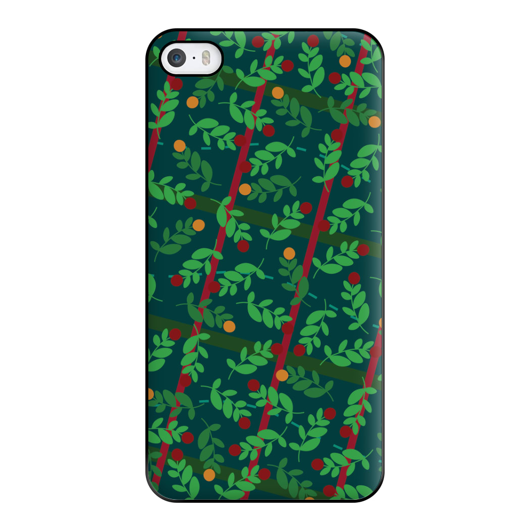 Mistletoe Pattern Phone Case for iPhone 5 / 5s / SE 2016