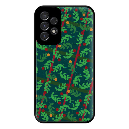 Mistletoe Pattern Phone Case for Galaxy A53