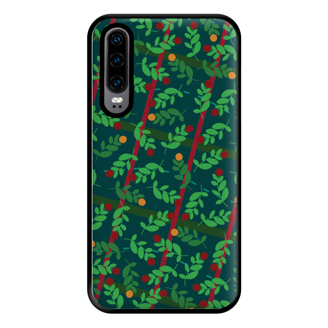 Mistletoe Pattern Phone Case for Huawei P30