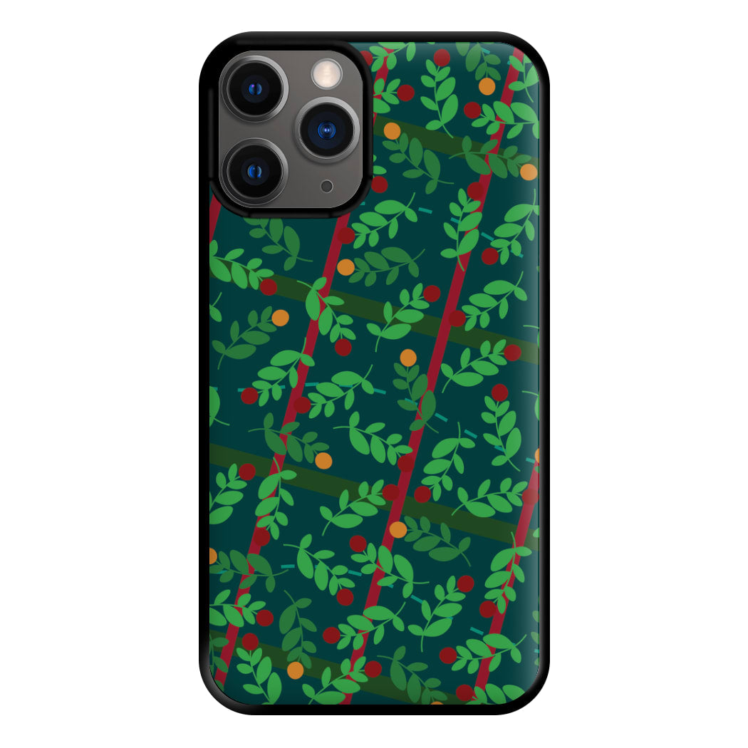 Mistletoe Pattern Phone Case for iPhone 12 Pro Max