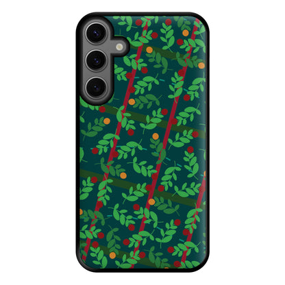 Mistletoe Pattern Phone Case for Galaxy S23FE