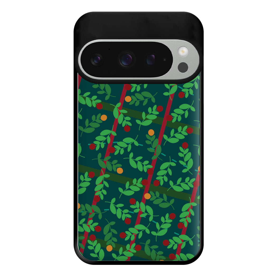 Mistletoe Pattern Phone Case for Google Pixel 9 Pro XL