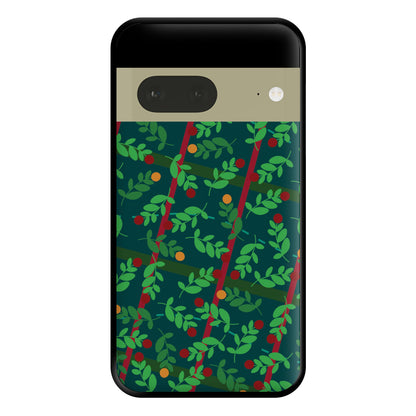 Mistletoe Pattern Phone Case for Google Pixel 7a