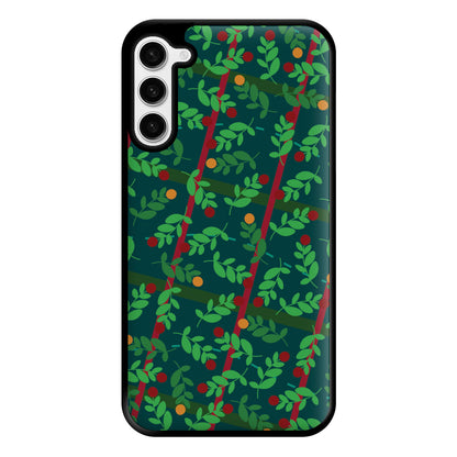 Mistletoe Pattern Phone Case for Galaxy S23 Plus