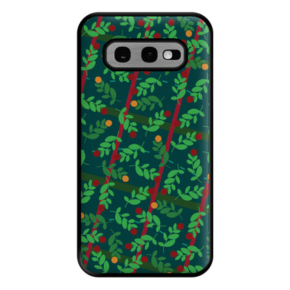 Mistletoe Pattern Phone Case for Galaxy S10e