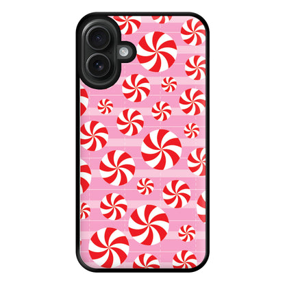 Lolli Pattern Phone Case for iPhone 16 Plus