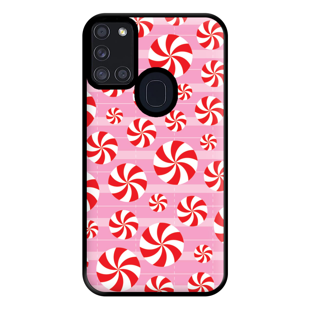 Lolli Pattern Phone Case for Galaxy A21s