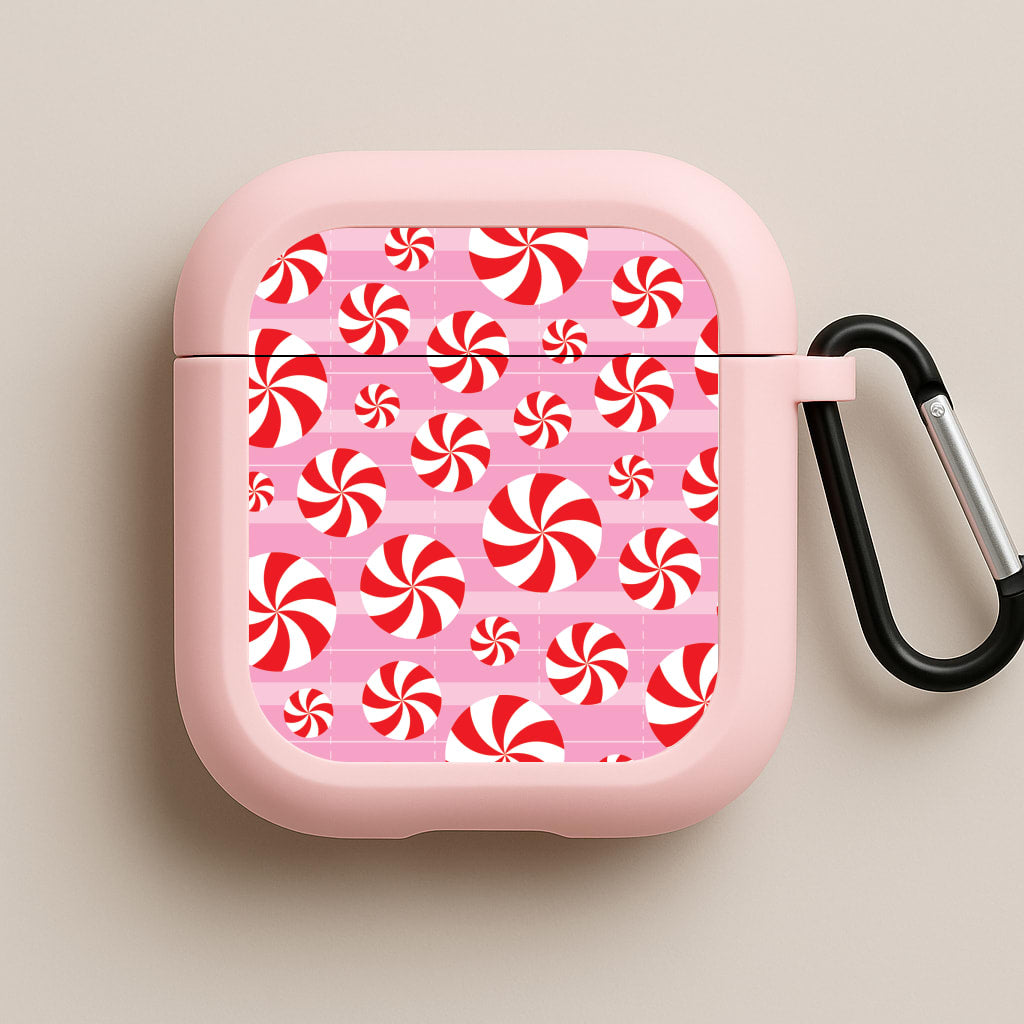 Lolli Pattern Pink AirPods Case