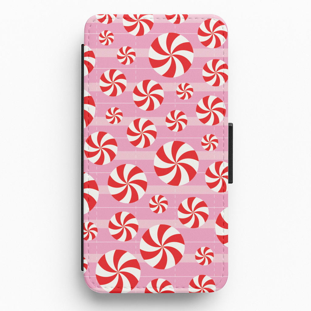 Lolli Pattern Flip / Wallet Phone Case