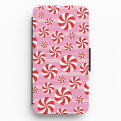 Lolli Pattern Flip / Wallet Phone Case