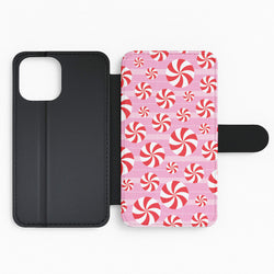 Lolli Pattern Flip Phone Case