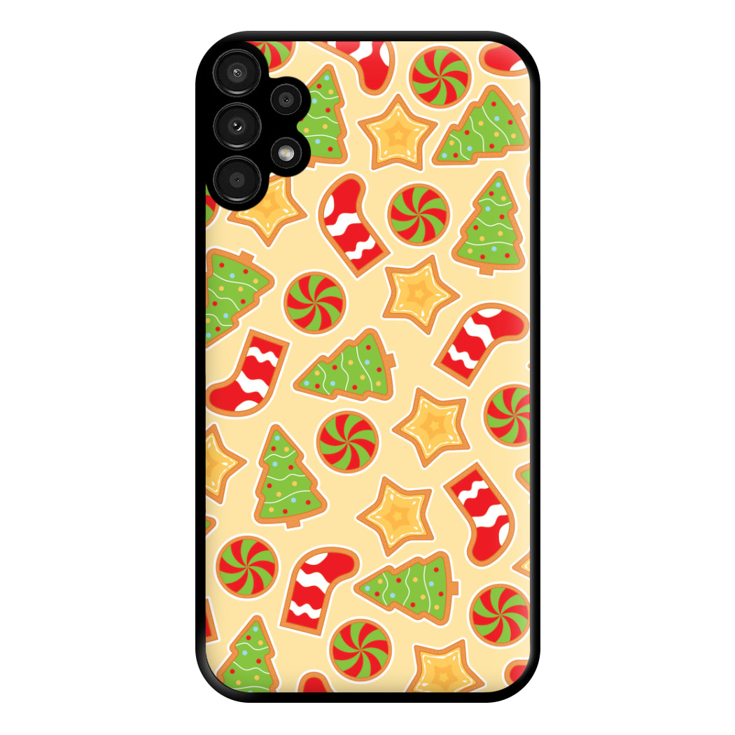 Gingerbread And Stocking Pattern Phone Case for Galaxy A13