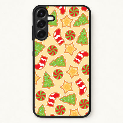 Gingerbread And Stocking Pattern Phone Case for Galaxy A17