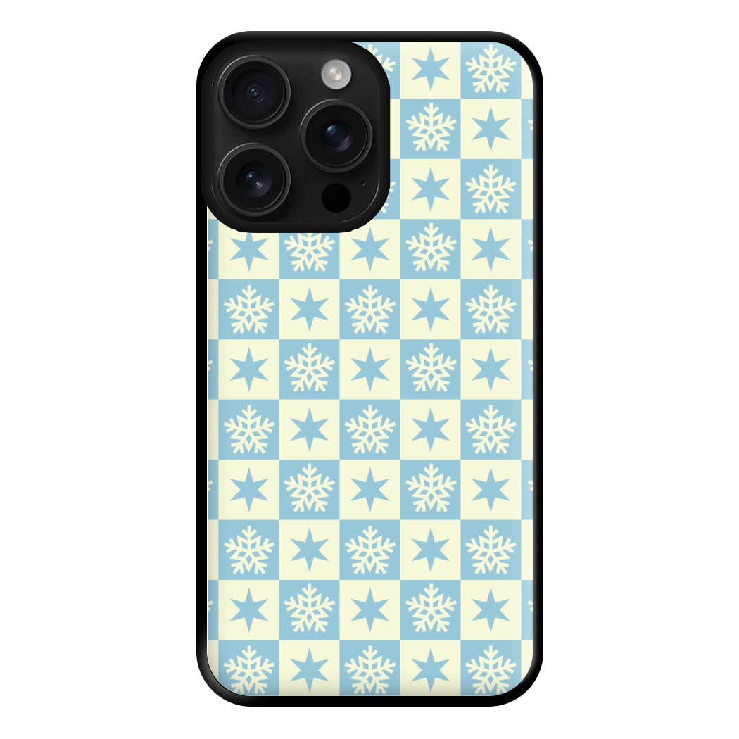 Snow And Star Pattern Phone Case