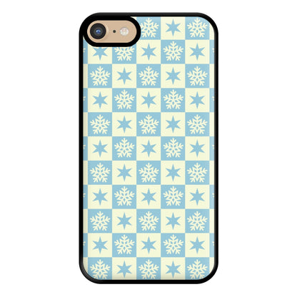 Snow And Star Pattern Phone Case for iPhone 6 / 7 / 8 / SE