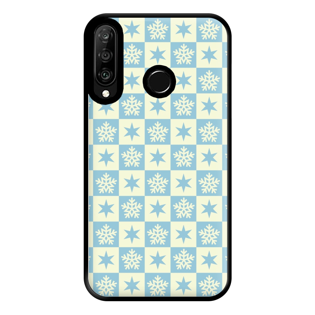 Snow And Star Pattern Phone Case for Huawei P30 Lite