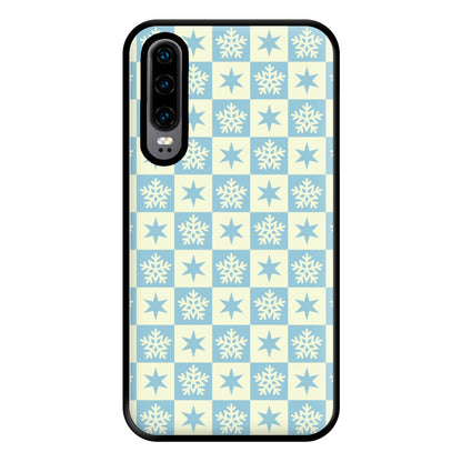 Snow And Star Pattern Phone Case for Huawei P30