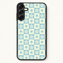 Snow And Star Pattern Phone Case for Galaxy A37