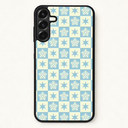 Snow And Star Pattern Phone Case for Galaxy A37