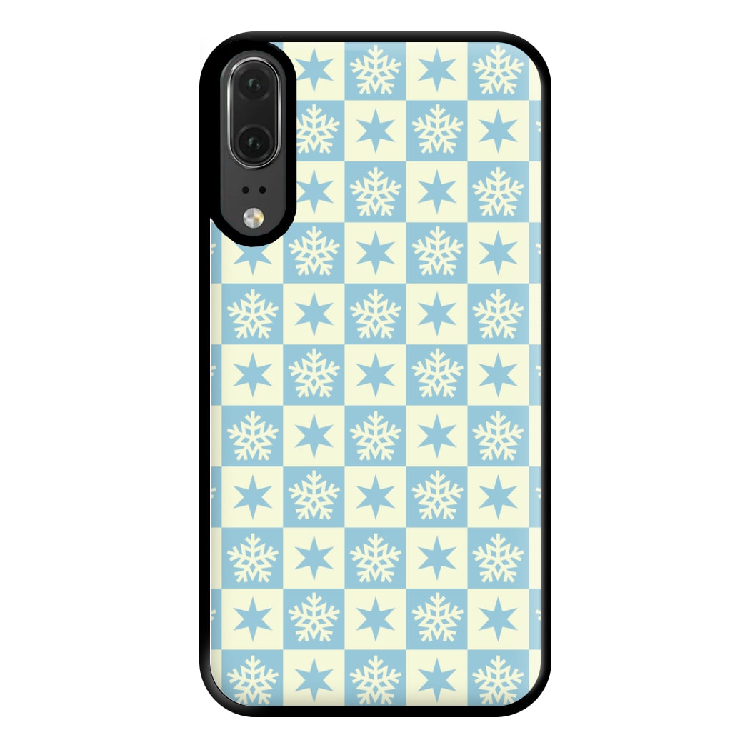 Snow And Star Pattern Phone Case for Huawei P20