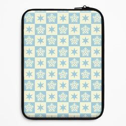 Snow And Star Pattern Universal Laptop Sleeve