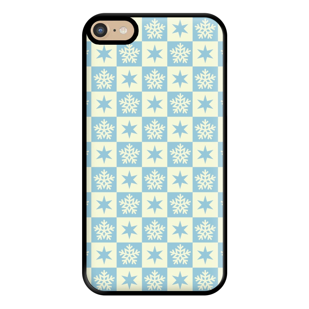 Snow And Star Pattern Phone Case for iPhone 6 Plus / 7 Plus / 8 Plus