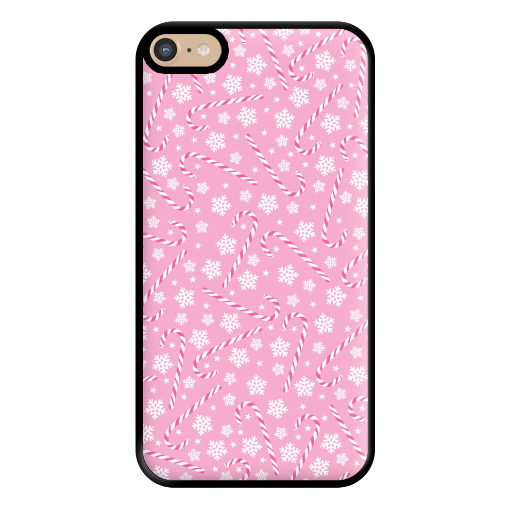 Candy Cane Pattern Phone Case for iPhone 6 Plus / 7 Plus / 8 Plus