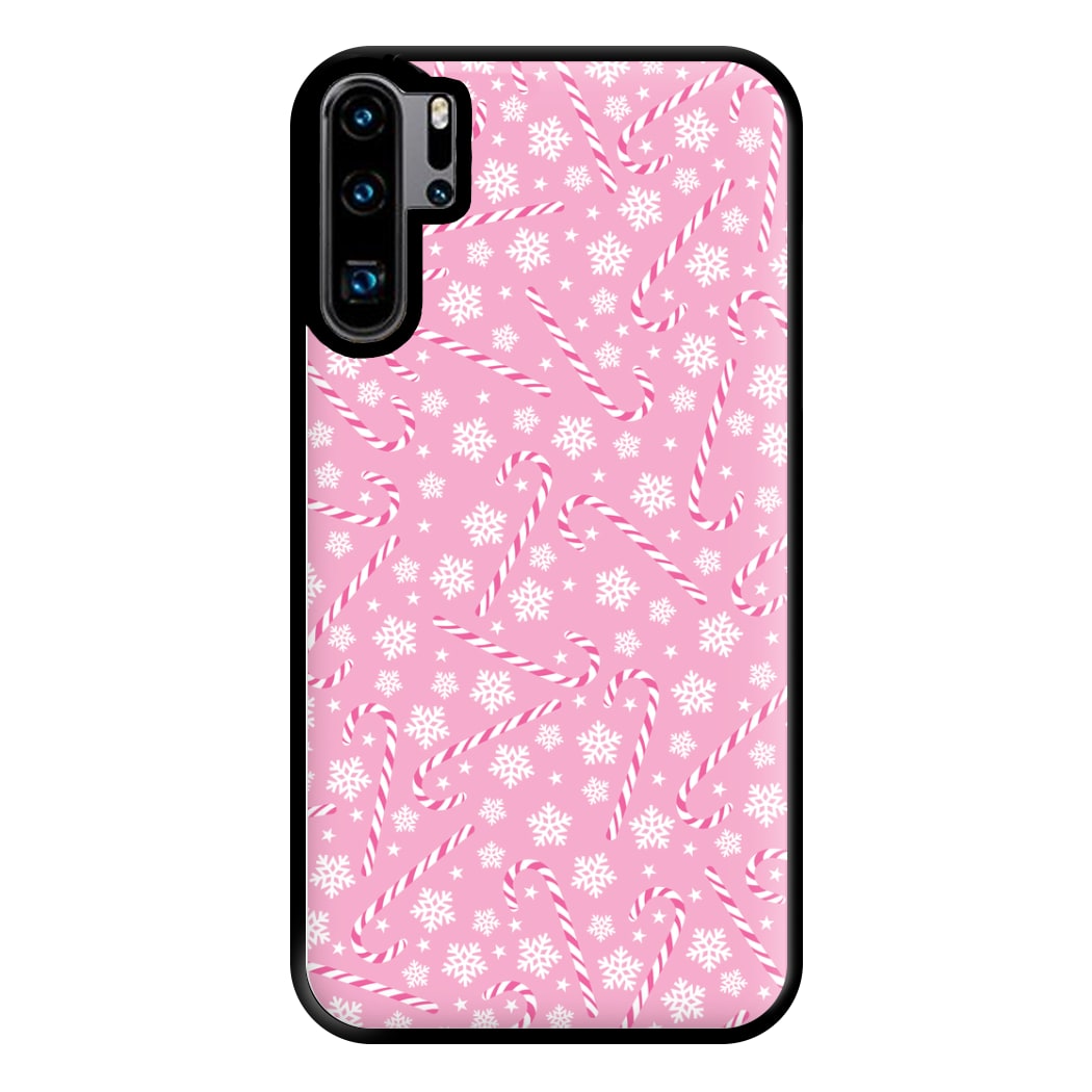 Candy Cane Pattern Phone Case for Huawei P30 Pro