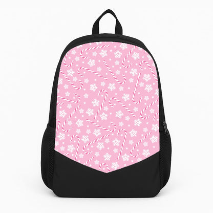 Candy Cane Pattern Large Backpack