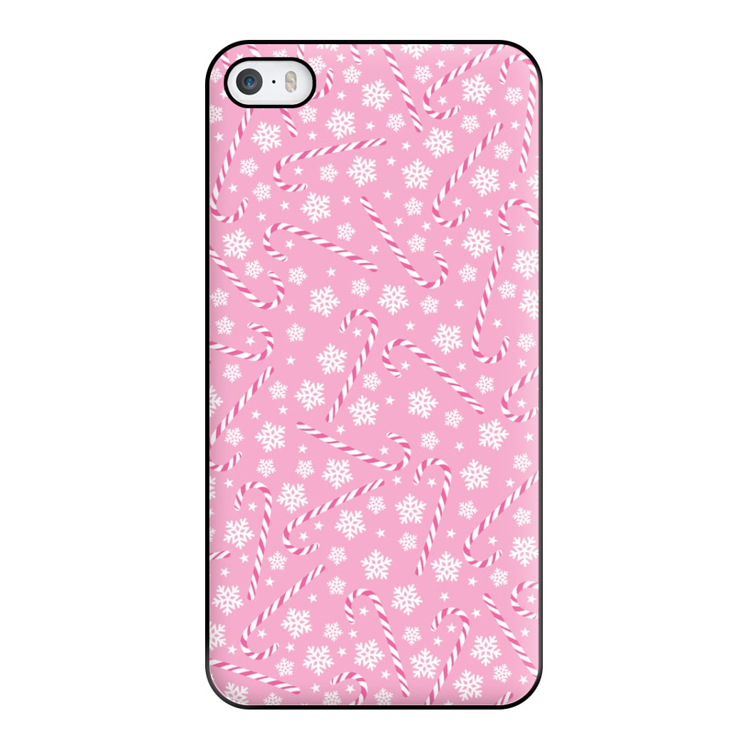 Candy Cane Pattern Phone Case for iPhone 5 / 5s / SE 2016