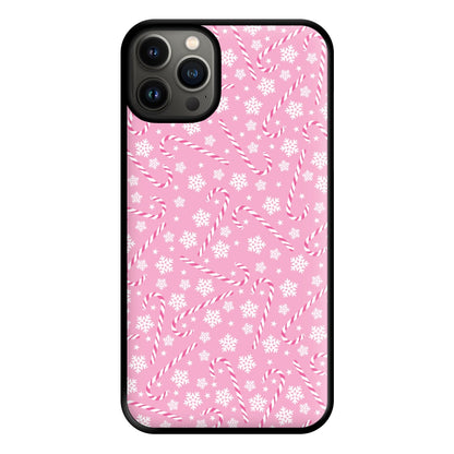 Candy Cane Pattern Phone Case for iPhone 13