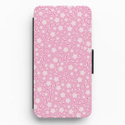 Candy Cane Pattern Flip / Wallet Phone Case 1