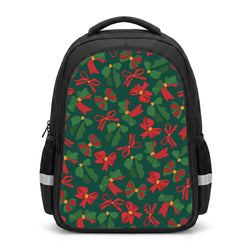 Green And Red Pattern Backpack