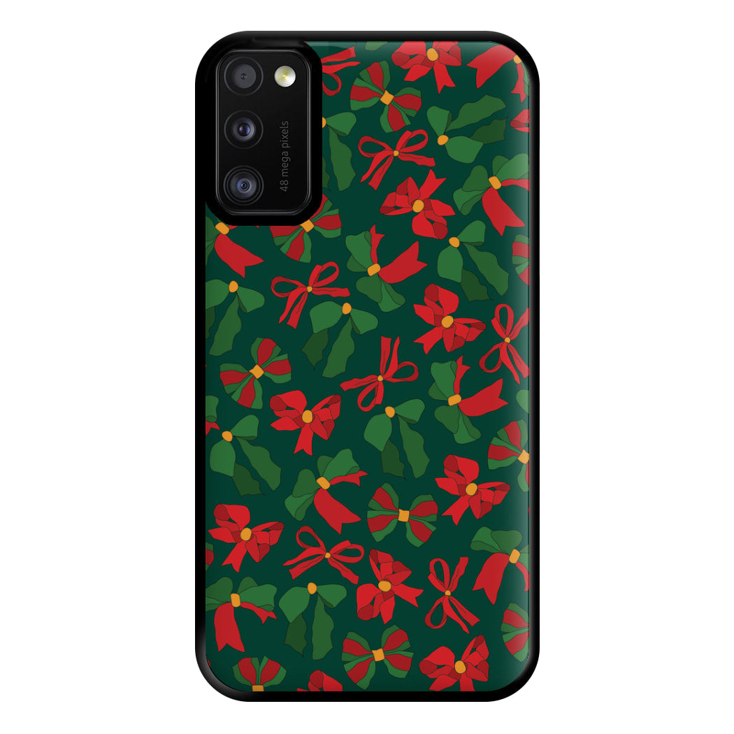 Green And Red Pattern Phone Case for Galaxy A41