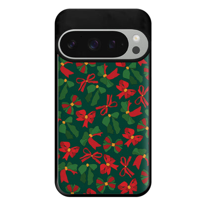 Green And Red Pattern Phone Case for Google Pixel 9 Pro XL