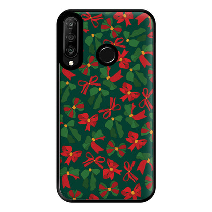 Green And Red Pattern Phone Case for Huawei P30 Lite