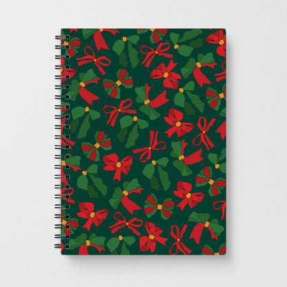 Green And Red Pattern Notebook