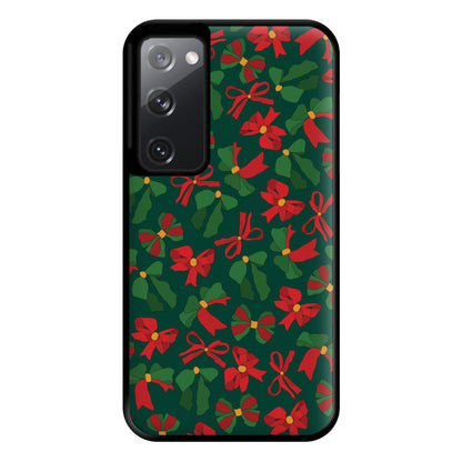 Green And Red Pattern Phone Case for Galaxy S20FE