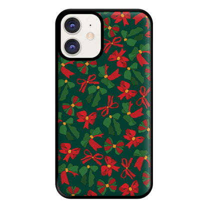 Green And Red Pattern Phone Case for iPhone 12 / 12 Pro