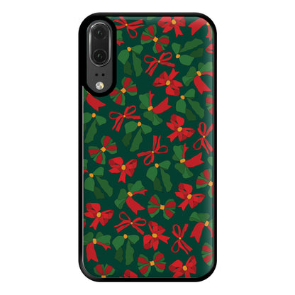 Green And Red Pattern Phone Case for Huawei P20